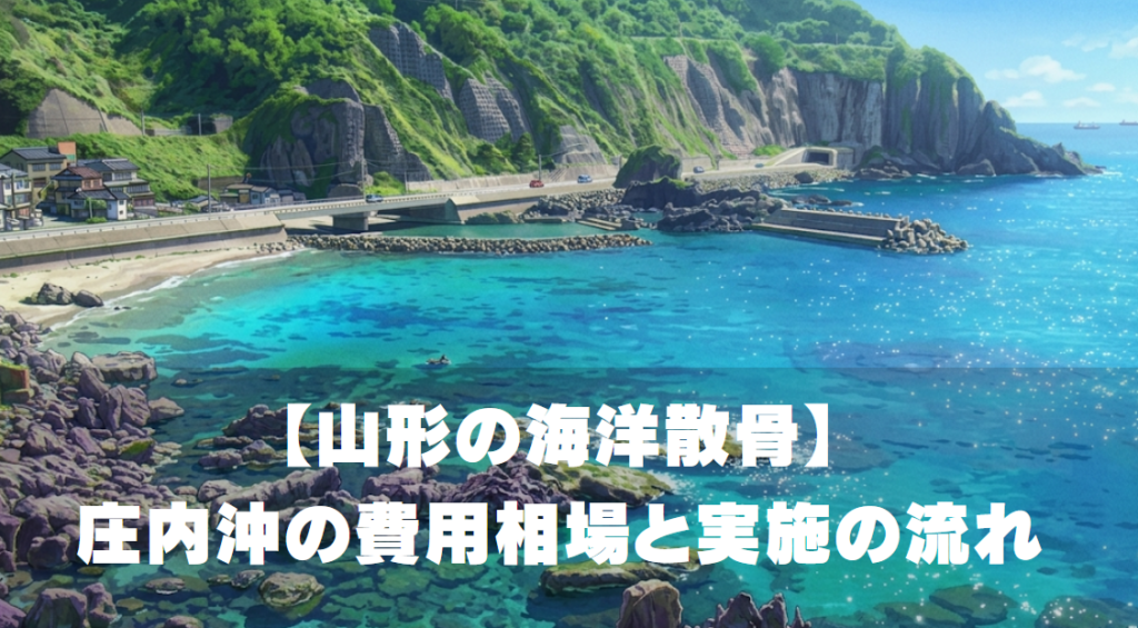 【山形の海洋散骨】庄内沖の費用相場と実施の流れを詳しく解説