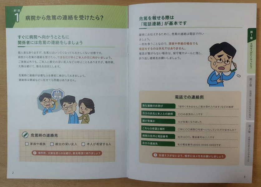 お葬式読本の中身